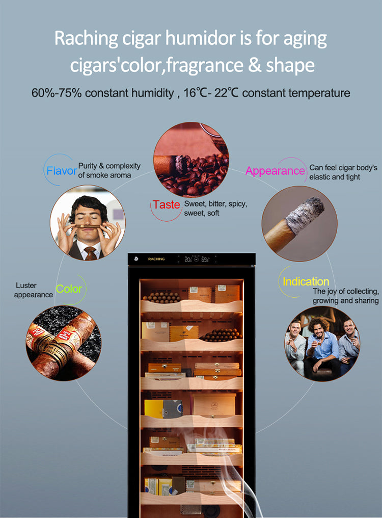 Raching C330A Cigar Humidor Cabinet